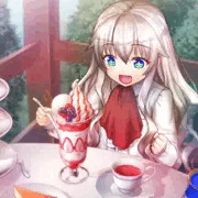 エールデとお菓子