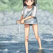 幼馴染と水遊び