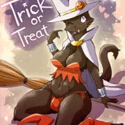 お色気ハロウィン魔女にゃん