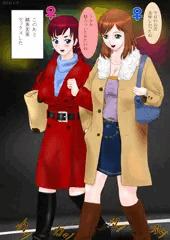 フタナリと女のノーマルカップル