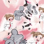 格闘少女脱出…　→　失敗！　→　戦闘開始！！