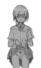 パンツを見せてくれる子