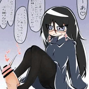 うちの子琥珀ちゃんに足コキされるやつ