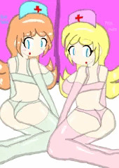 ナース姉妹の下着姿9