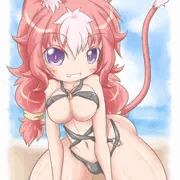 水着看板娘