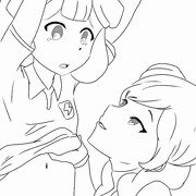 【リク絵】拘束手マンされる黄名子さんとベータさん