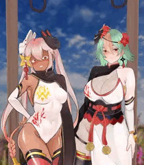 skeb レーヴァテインとレーギャルンのおしっこお漏らし
