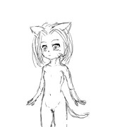 ケモ寄り猫耳さん