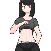 腹筋女子