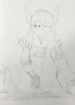 オナニーするブリュンヒルデ