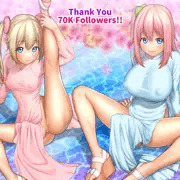 【ふたなり】Twitterフォロワー7万人記念＆暑中お見舞い
