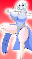 チャイナましろちゃんとドラゴン娘