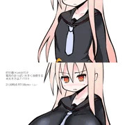 RTでおっぱいが大きくなる菊月