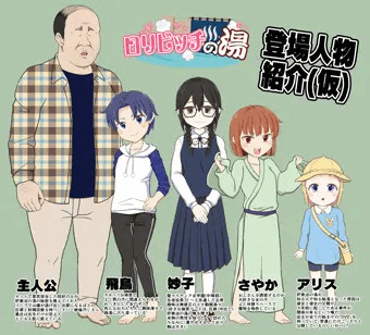 [新連載]ロリビッチの湯[導入/キャラ紹介]