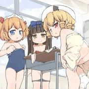 着替え中の三妖精