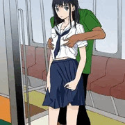 JKと痴漢1