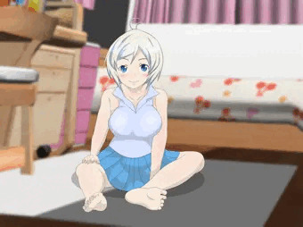 電脳少女シロ、どうしても足の裏が描きたくなった(笑)