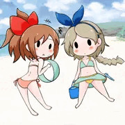 深夜廻のユイちゃんハルちゃん
