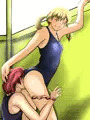 イタズラする朋美