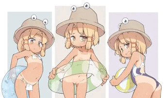 日焼けした諏訪子さま