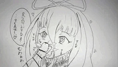 【リク絵】ちん嗅ぎ&フェラプリンセス・マリーさん