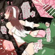 兎巫女オーク姦【設定画付き】