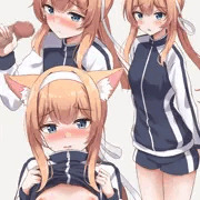 性処理してくれる体操服マリー