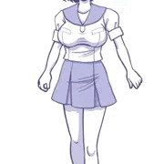 きょうのにじえ　０４７　めぐみちゃんランジェリー＋制服