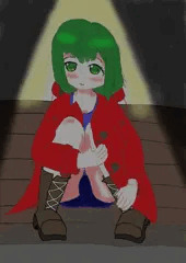 夜の公園でウチの娘に会った……