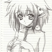 【テスト投稿】そらのおとしもの - イカロス描いてみたんだ【模写】