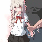 貧血起こしたイリヤと