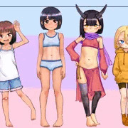 身長くらべ風立ち絵