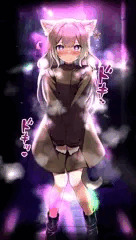 リク絵　（夜絆ニウ　路地裏放尿脱糞）