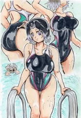 競泳水着のしのぶさん