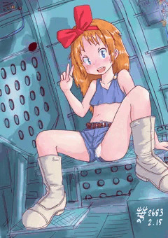 物資不足のキッカちゃん