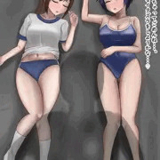 【Skeb】体操着っ子とスク水っ子