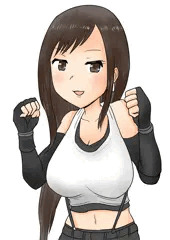ティファらくがき