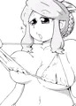 重力に負けるおっぱい