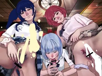 こうくんと三人娘のおしっこプレイ