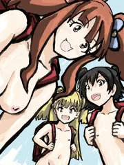 裸ランドセルで手コキ