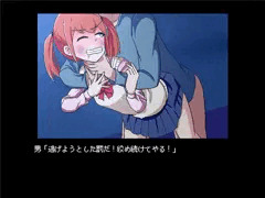 女の子は帰宅途中にレイプされてしまった!～コマンド入力式エロゲ～