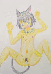 褐色エジプトネコミミ