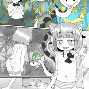 【skeb】催眠蛇姦猫耳娘(漫画5ページ)