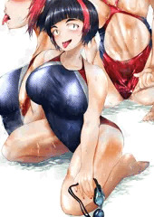 🖤✨競泳水着のあの女の子はとっても眩しい✨💕