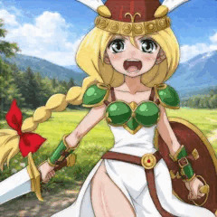 女戦士ワルキューレ、ここまでこれるかな…う～むっはっはっは