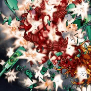 マキ無惨‼身体に爆竹を巻かれて逆さ吊りにされて発破!！