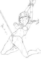 股縄のくいこみと福田。