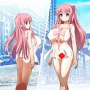 スケスケのあぶないしふくで街を練り歩く☆のどっち