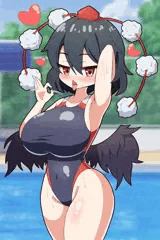 あやパイ競泳水着