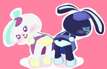 白黒うさちゃん